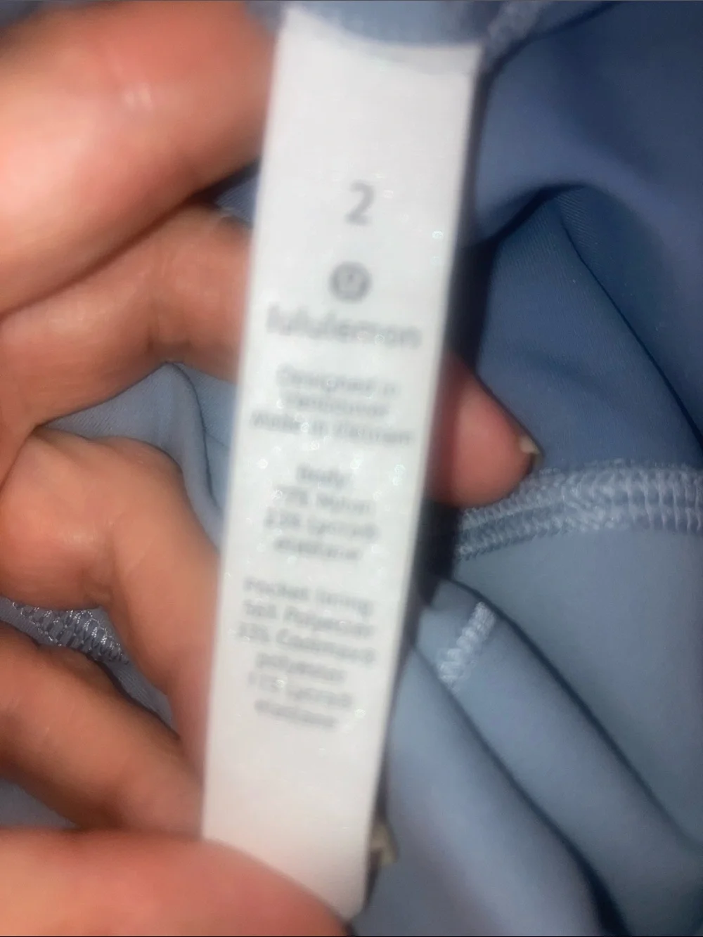 lululemon athletica High-Rise Full-Length Leggings in Dusty Blue